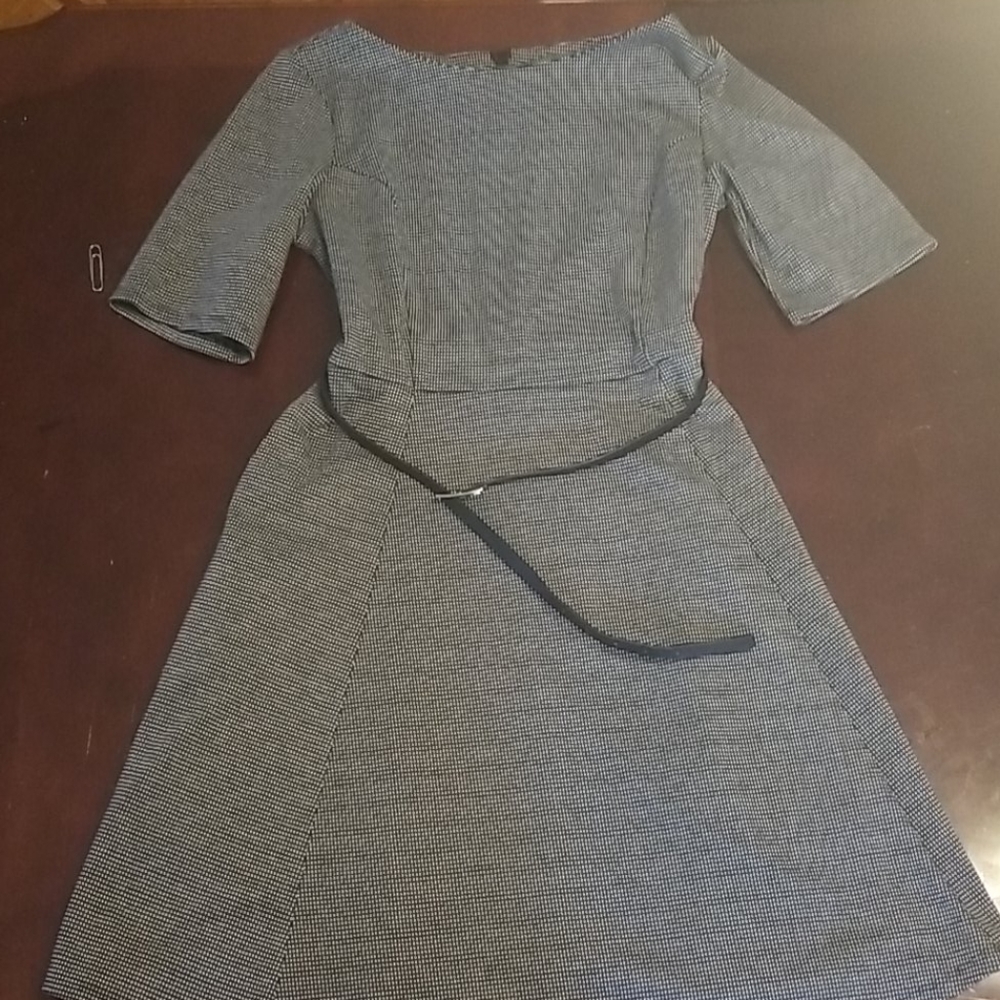 NWT Modcloth black and white checked dress